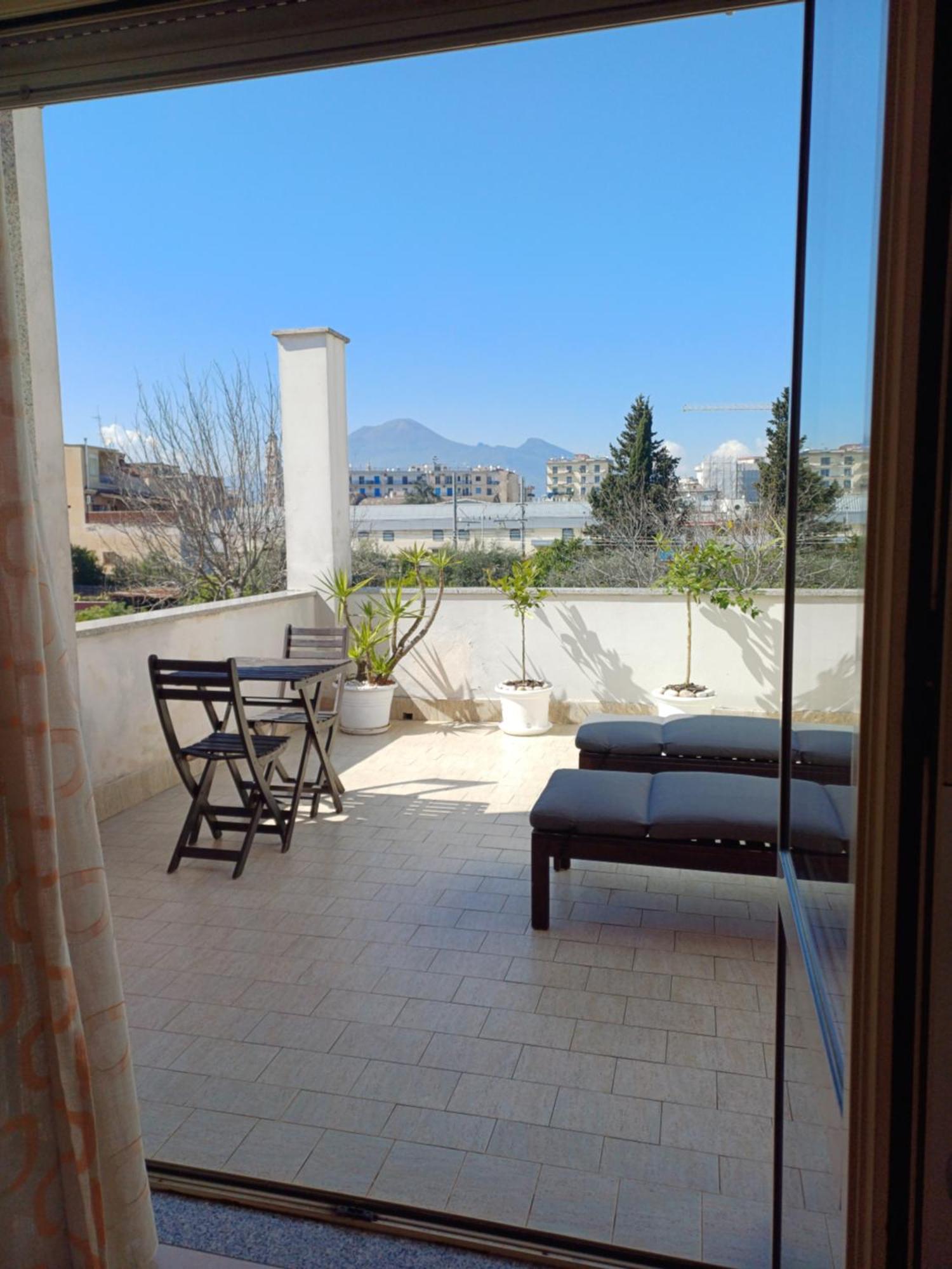 Zefiro B&B Pompei Bagian luar foto