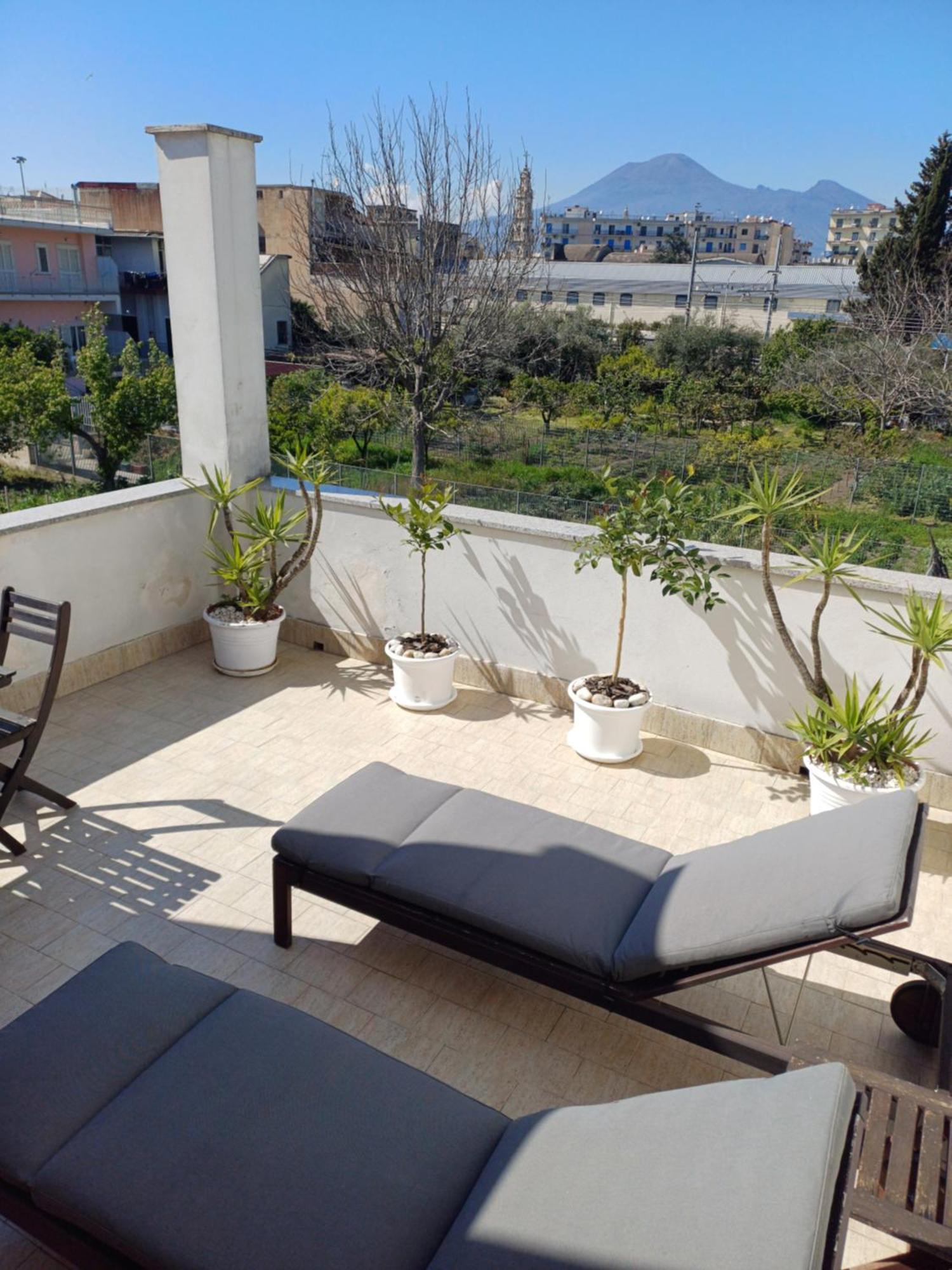 Zefiro B&B Pompei Bagian luar foto