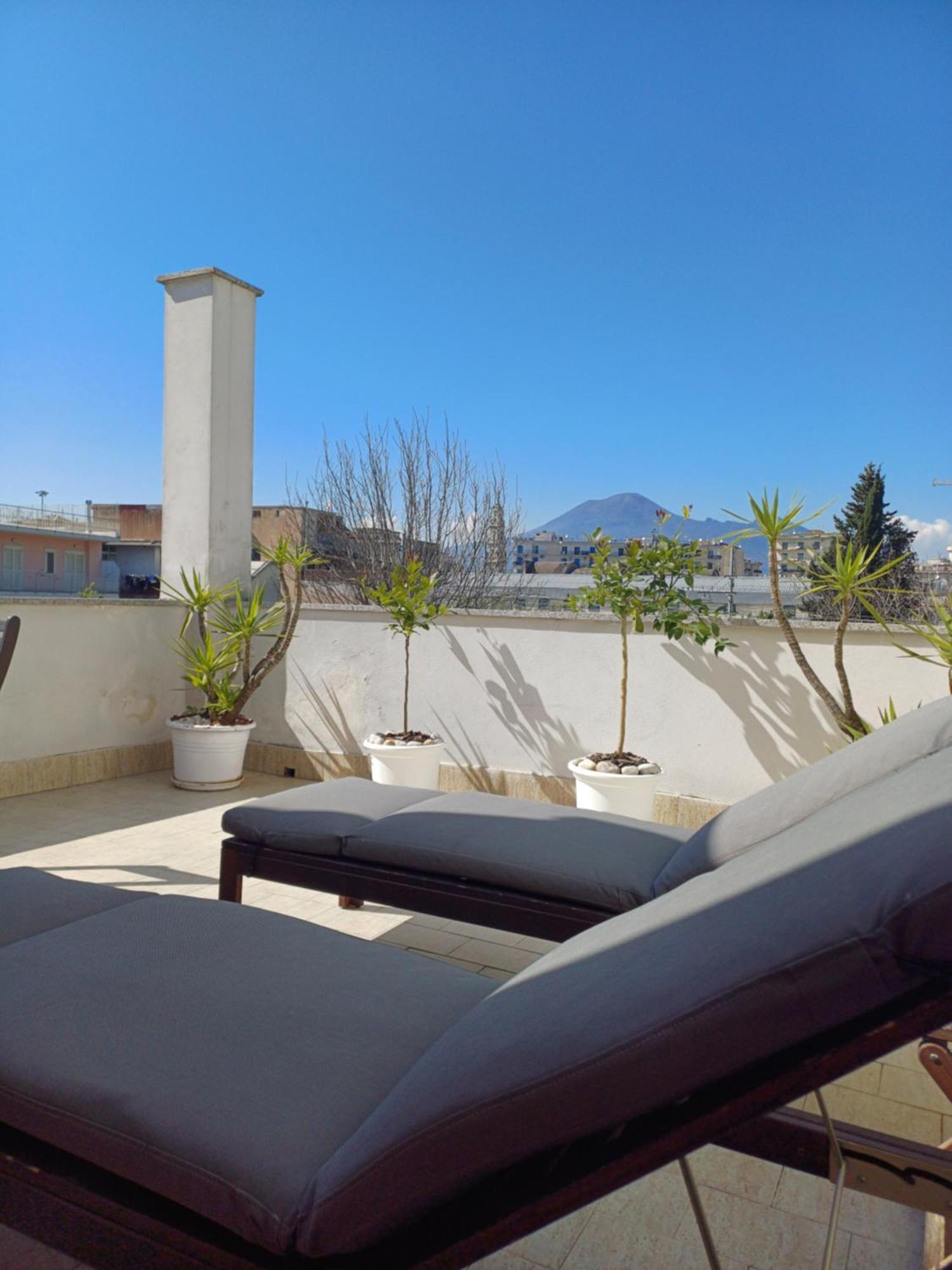 Zefiro B&B Pompei Bagian luar foto